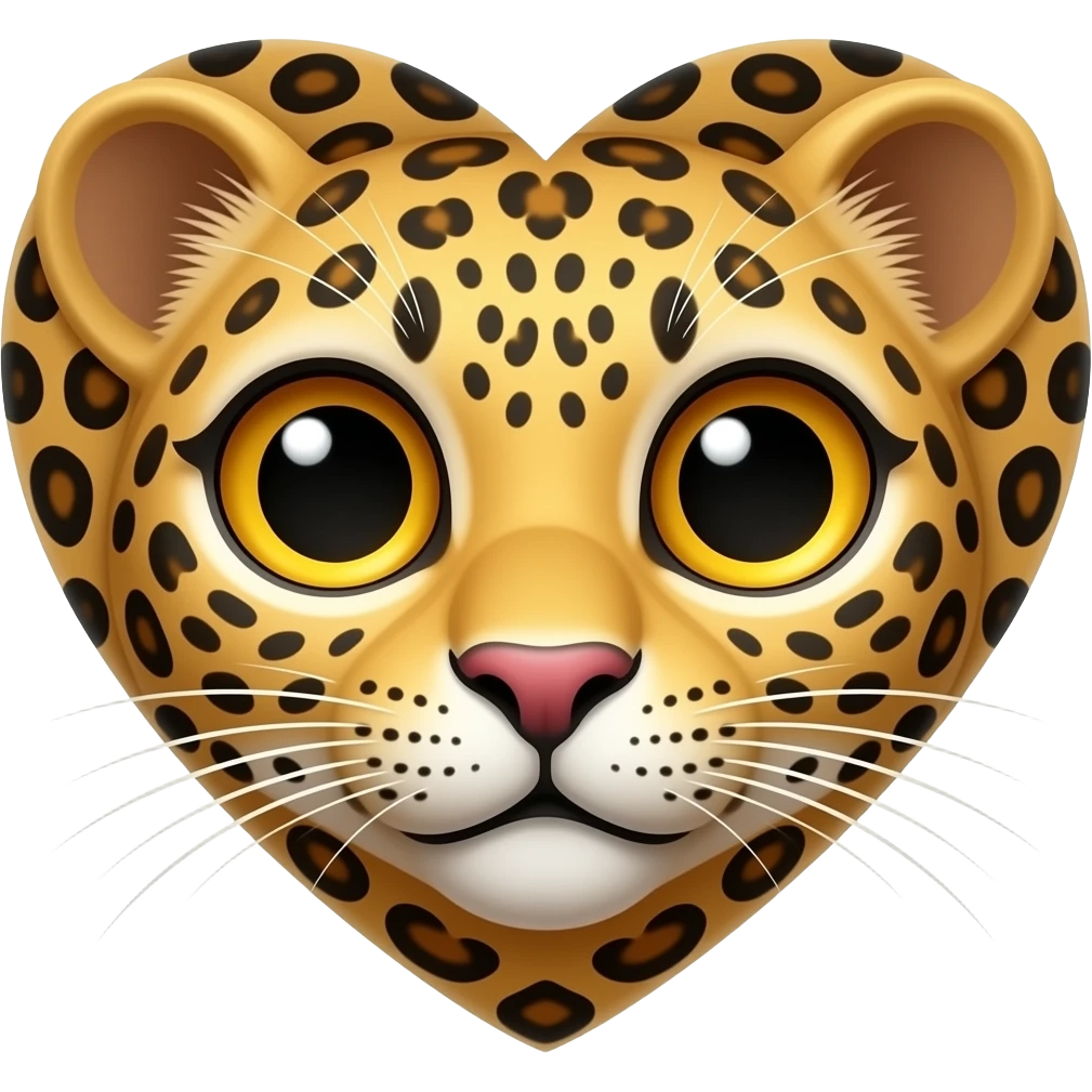 Cuore leopardato emoji