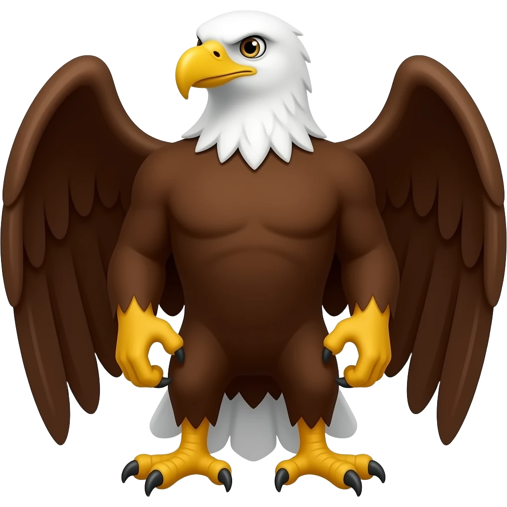 eagle mascot emoji
