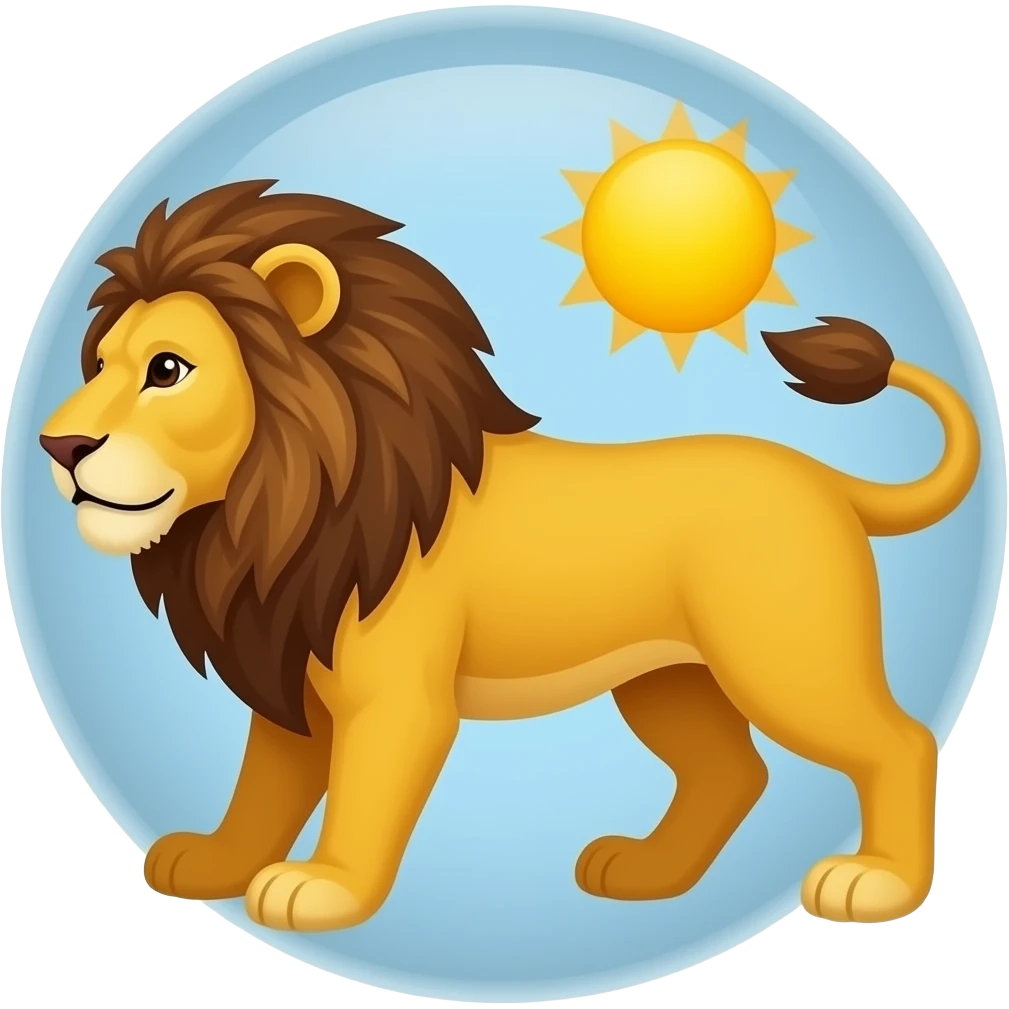 ایموجی پرچم با شیر و خورشید درست کن emoji