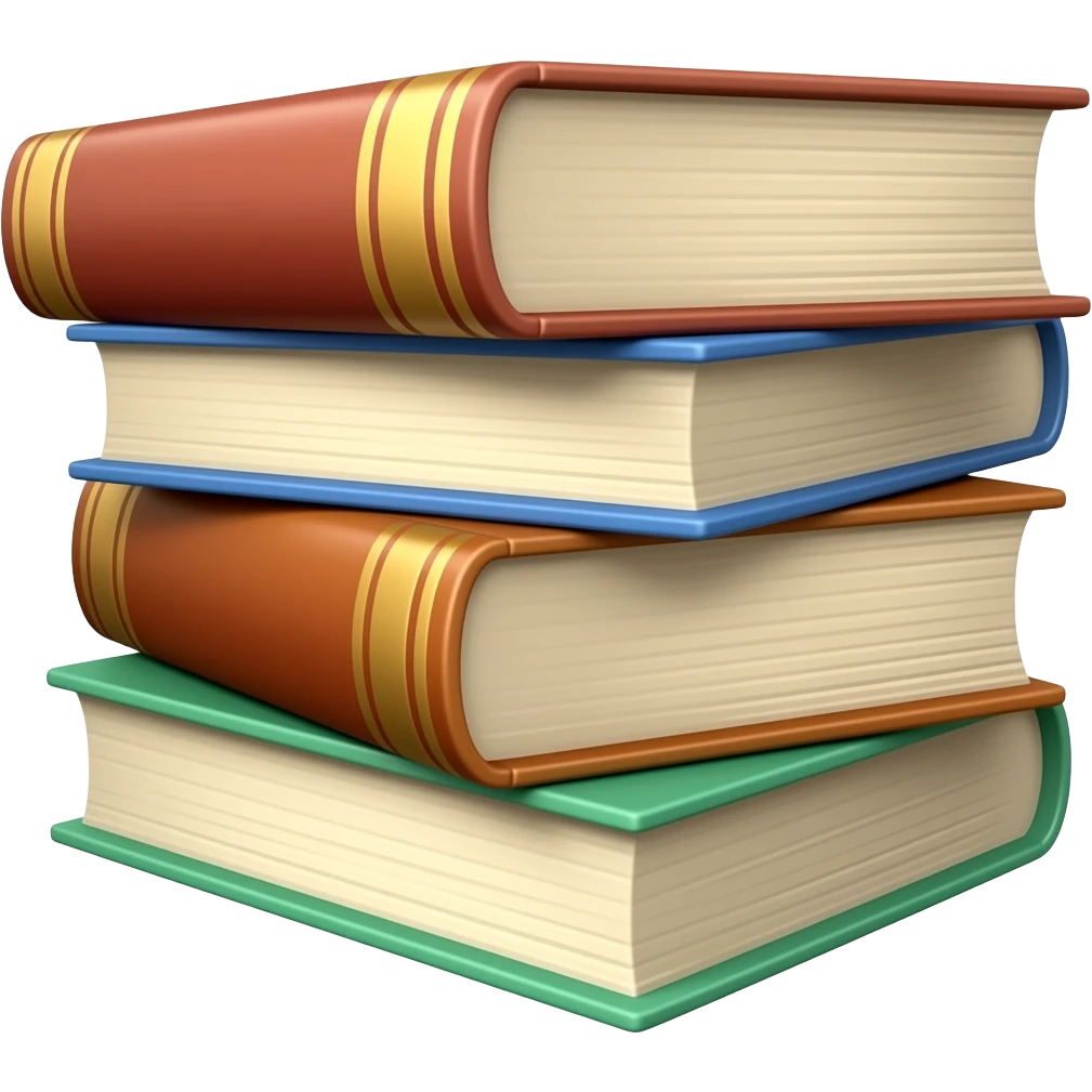 Livros emoji
