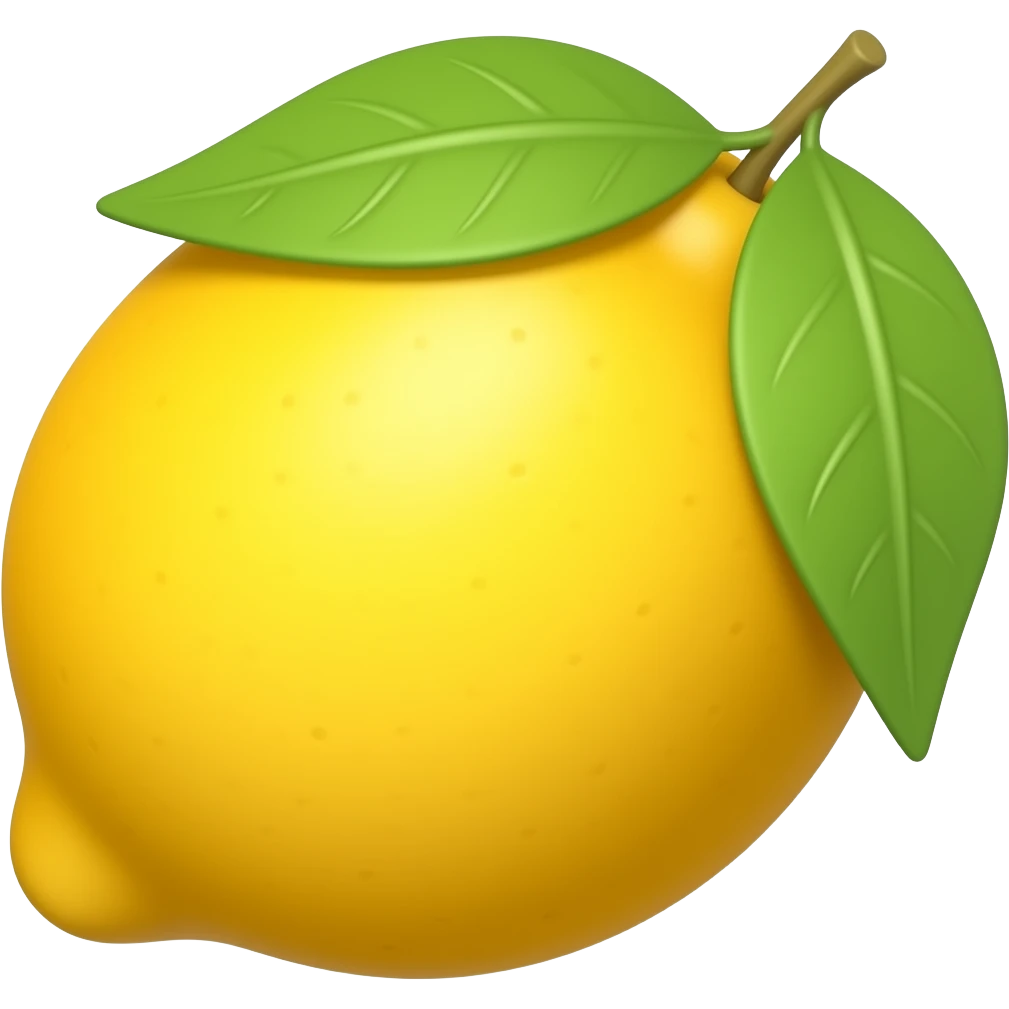 lemon emoji
