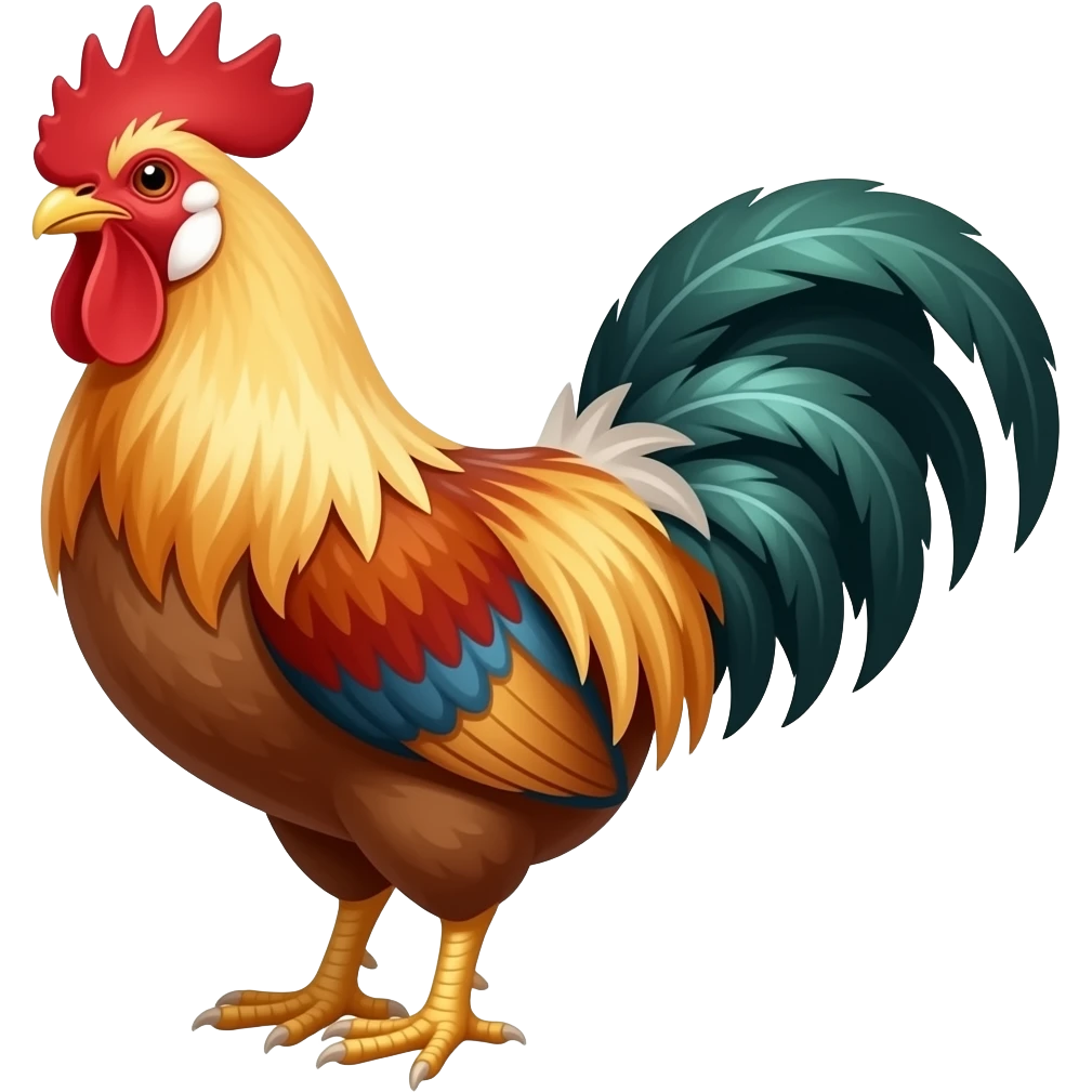 Cock emoji