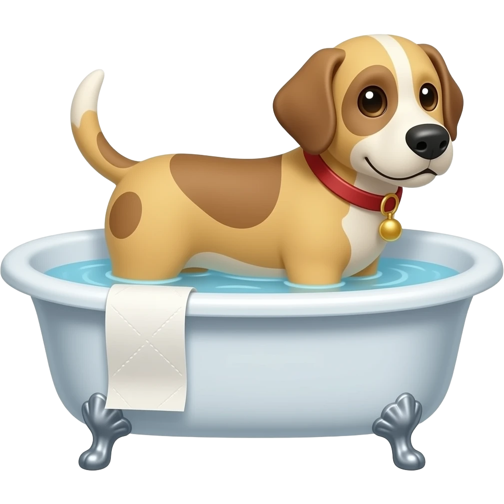 🐕🛁🧻 emoji