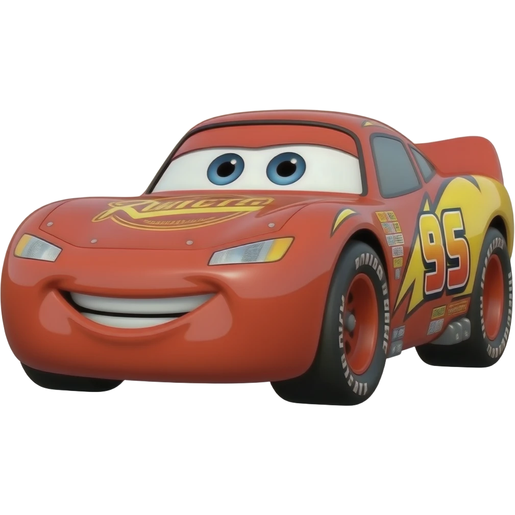 Lightning McQueen Roblox logo emoji