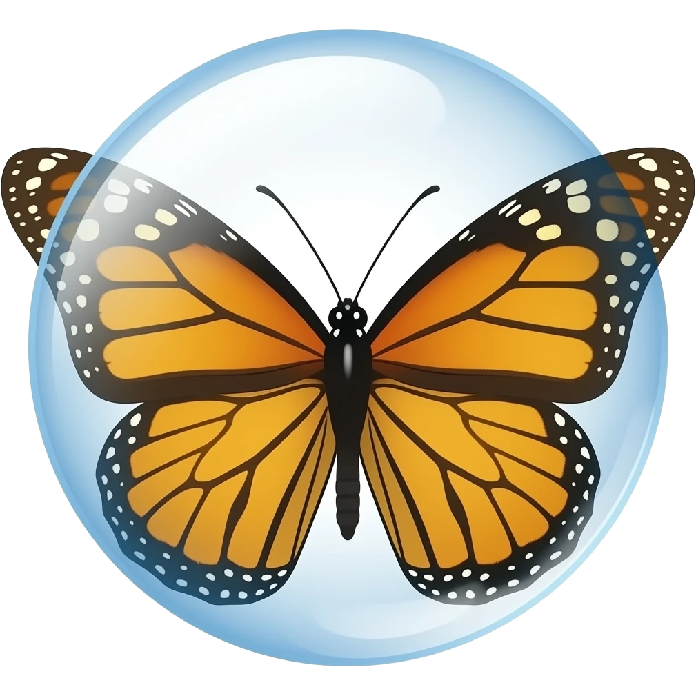 🦋🫧 emoji