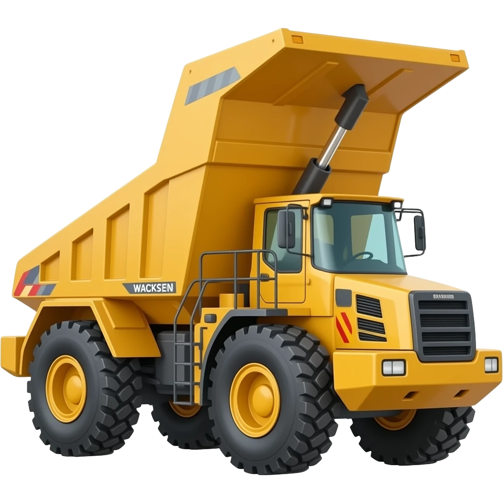 Siku Wacker Neuson DW60 Dumper emoji