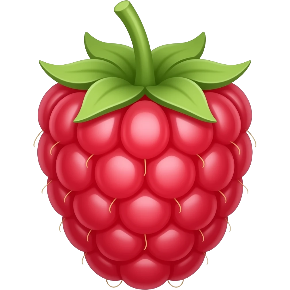 Raspberry emoji