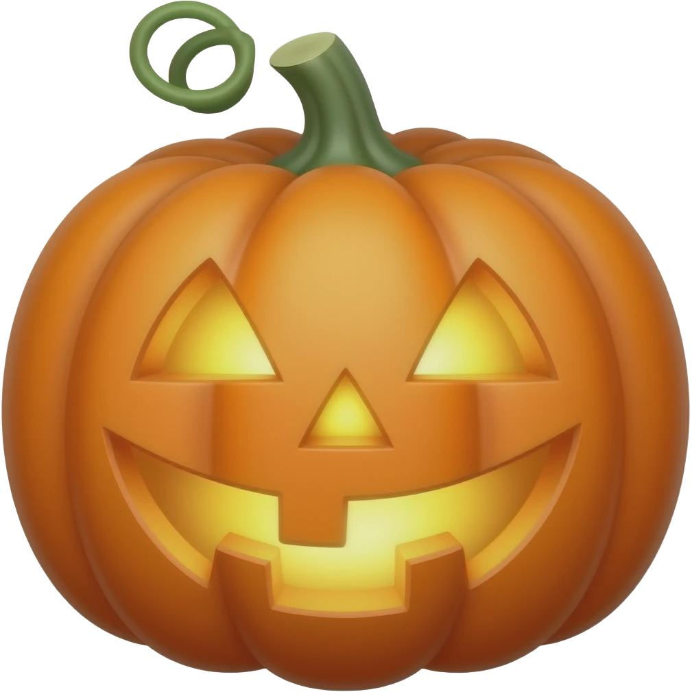 pumpkin lantern emoji