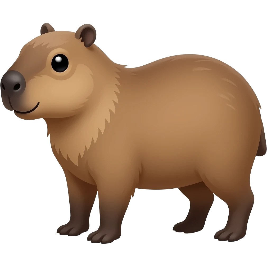 Capybara emoji