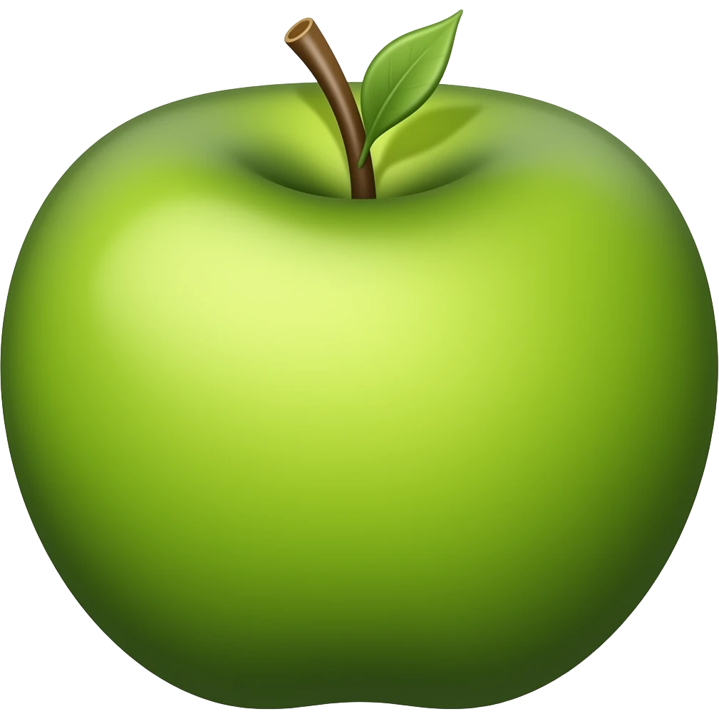 check  verde tipo apple emoji