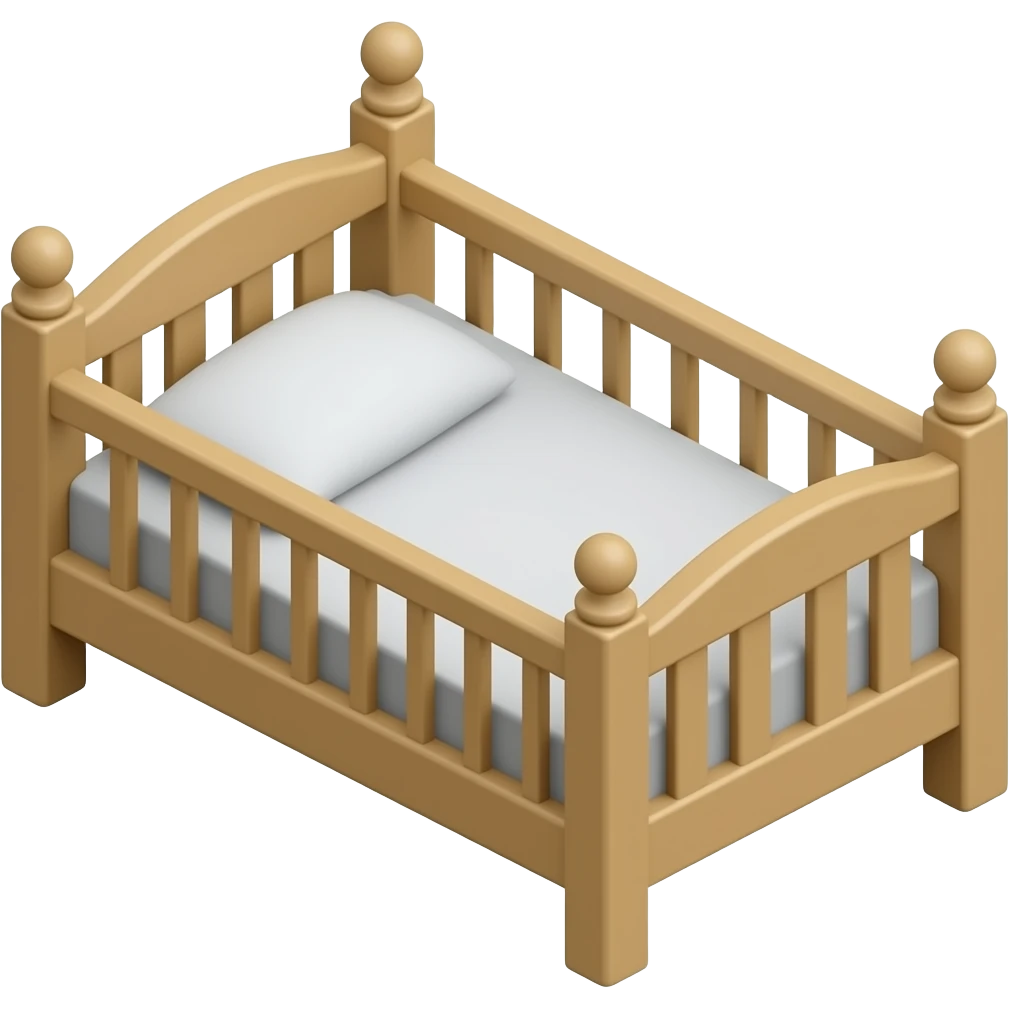 cot bed emoji