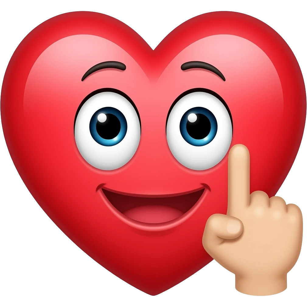 😍+🖕🏻 emoji