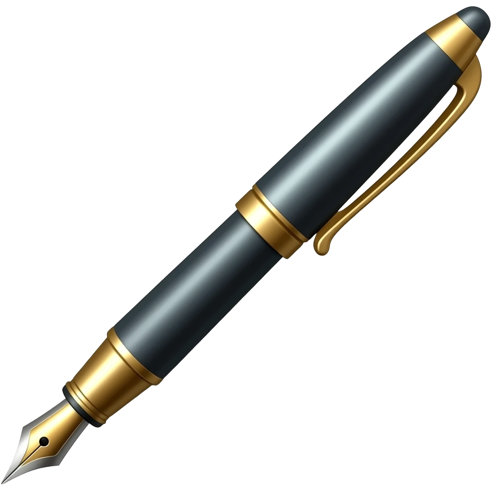 Notary pen emoji