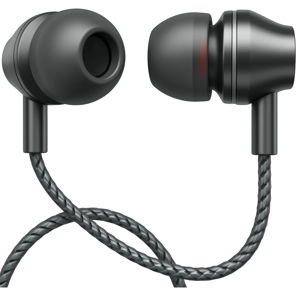 Wired earpods emoji