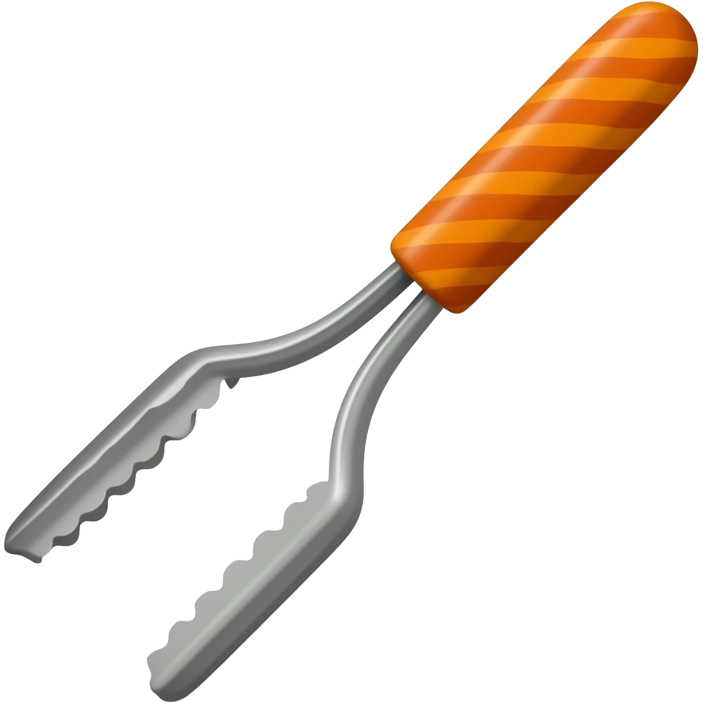 a bbq tong emoji