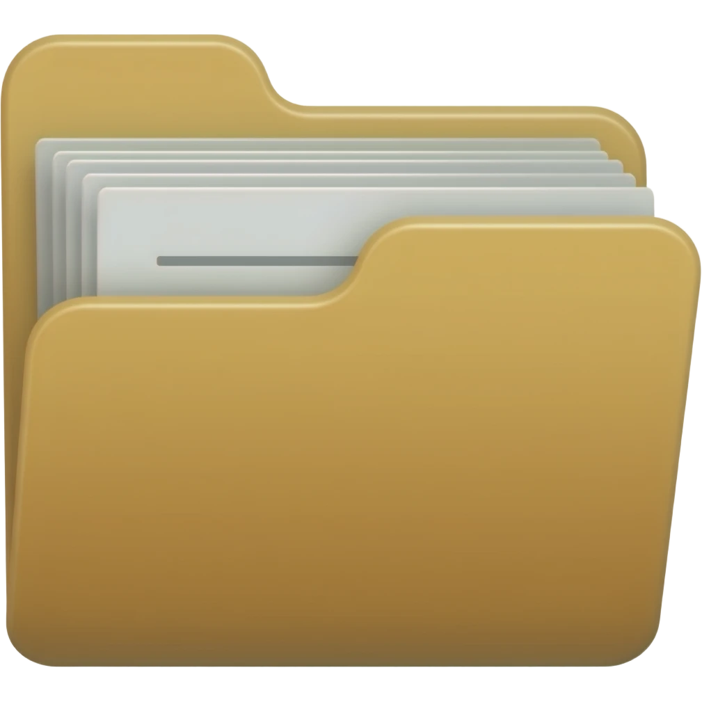 folder and files sorting emoji