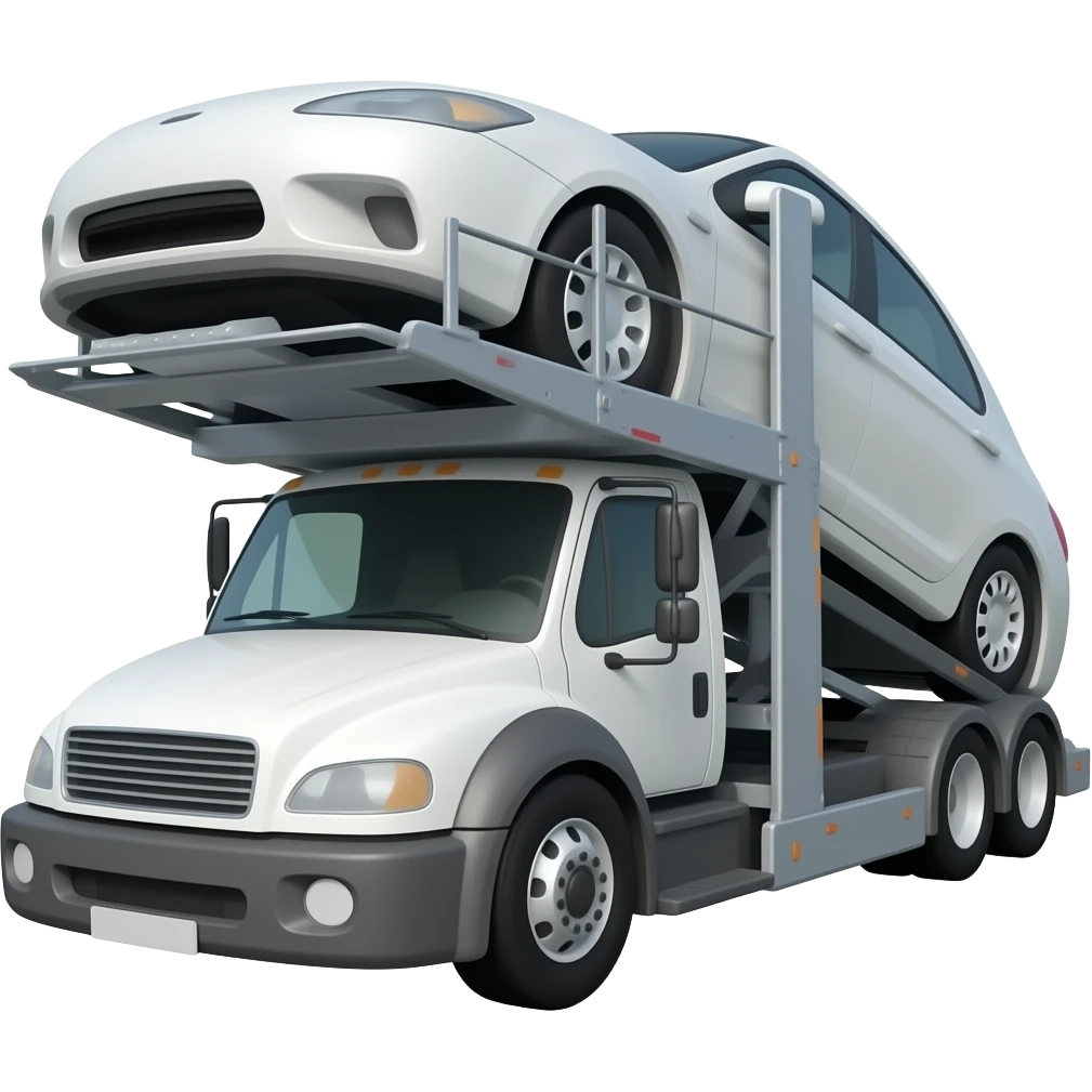 Car Carrier Truck emoji