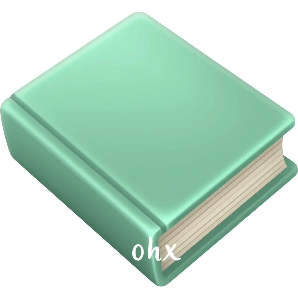 mint book emoji