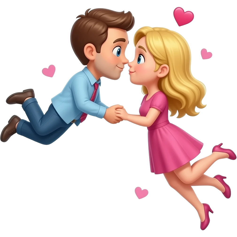 Falling in love emoji