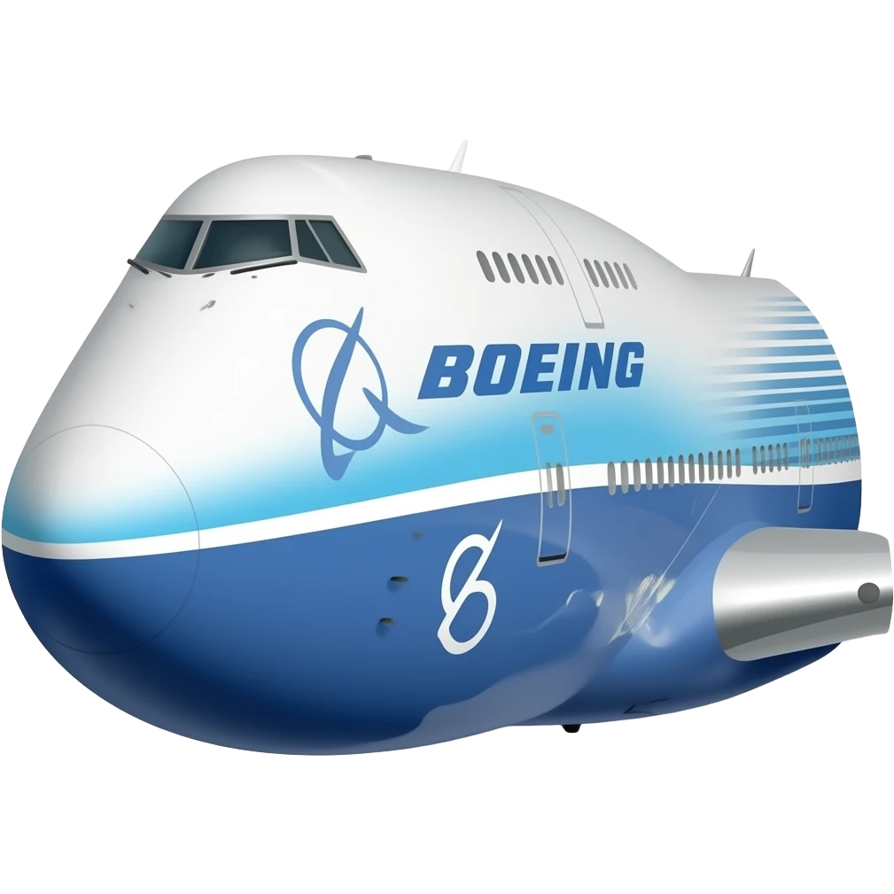 a boeing 747 emoji