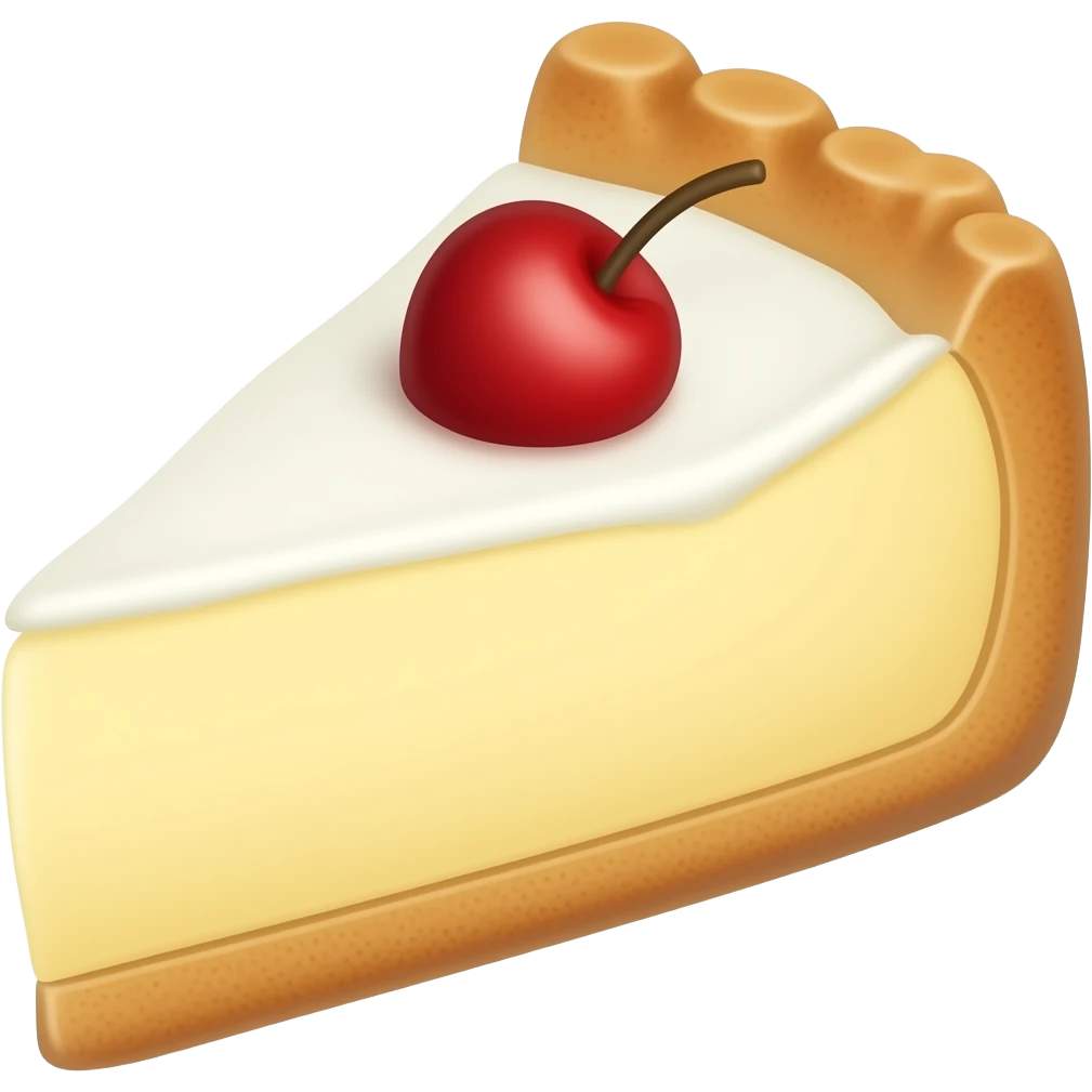 Cheesecake emoji