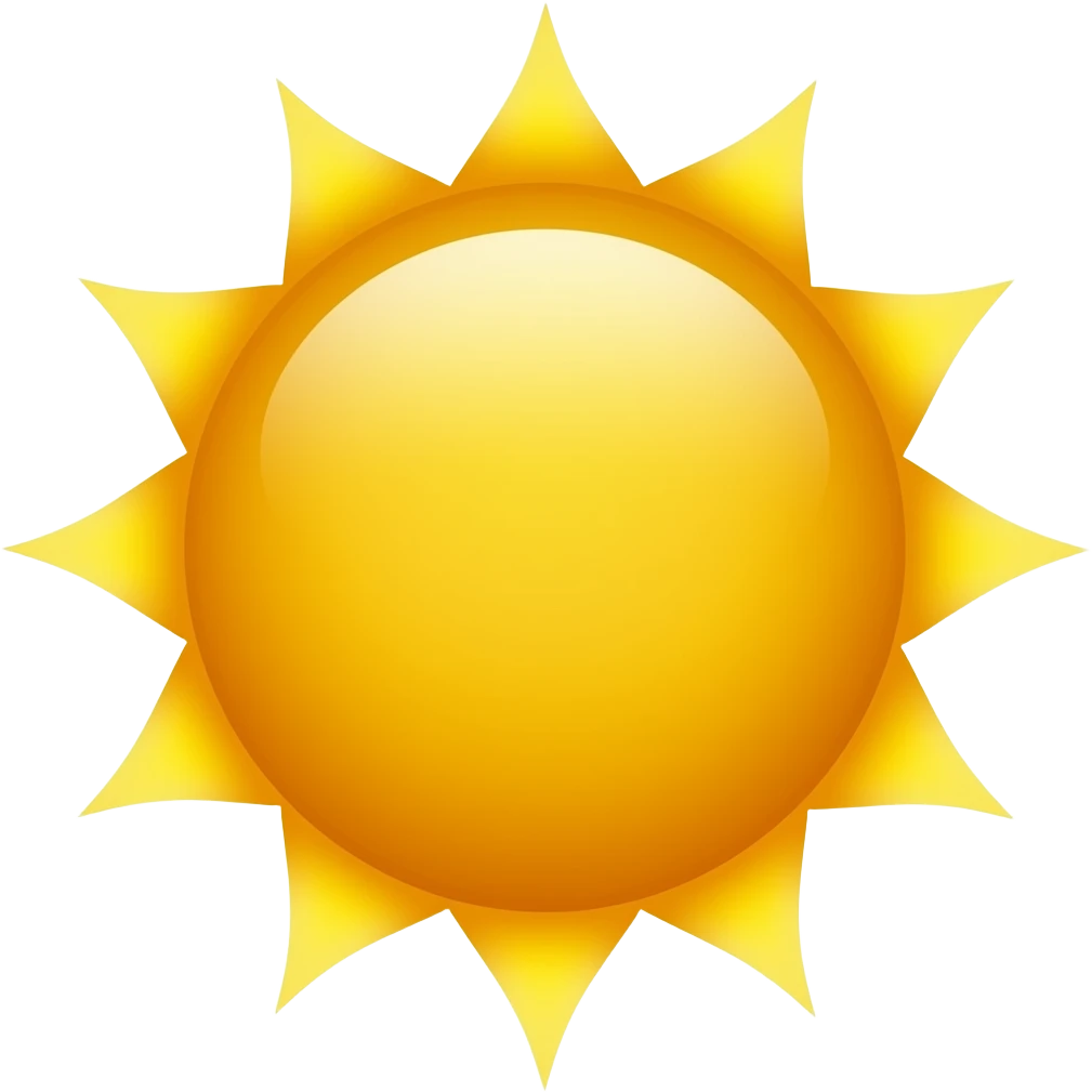 sun emoji