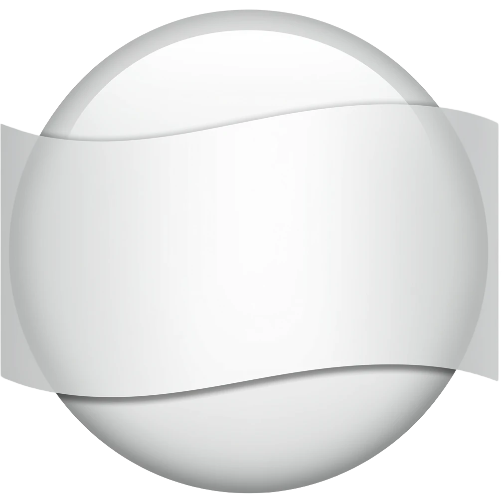 White flag with white oval on it emoji