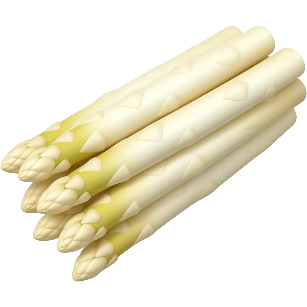 white asparagus emoji