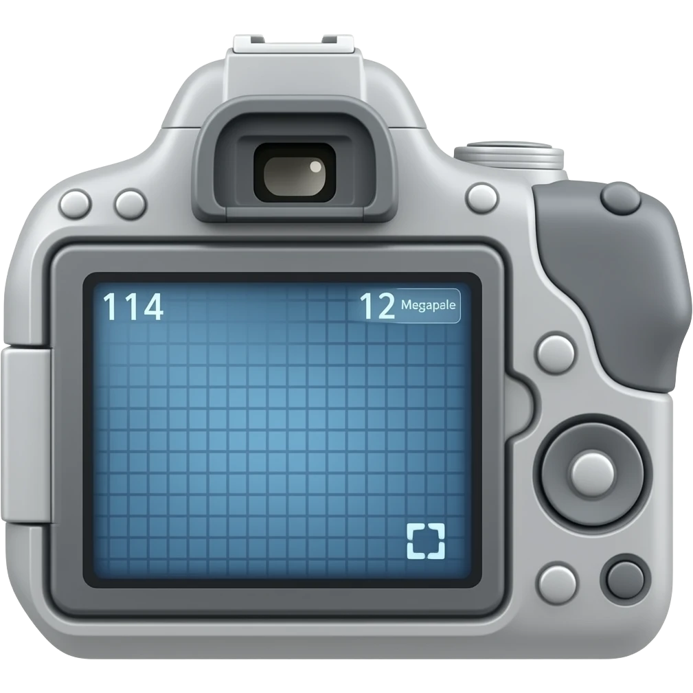 camera resolution emoji