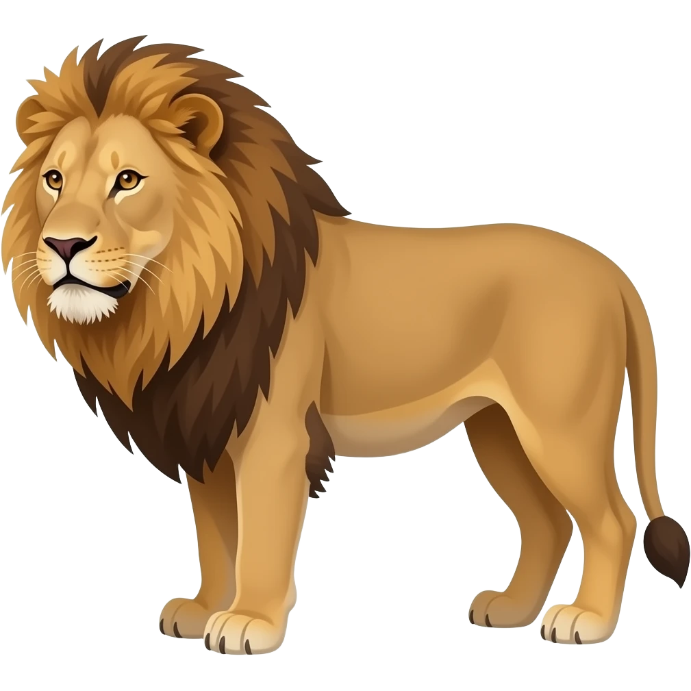 lion killed emoji