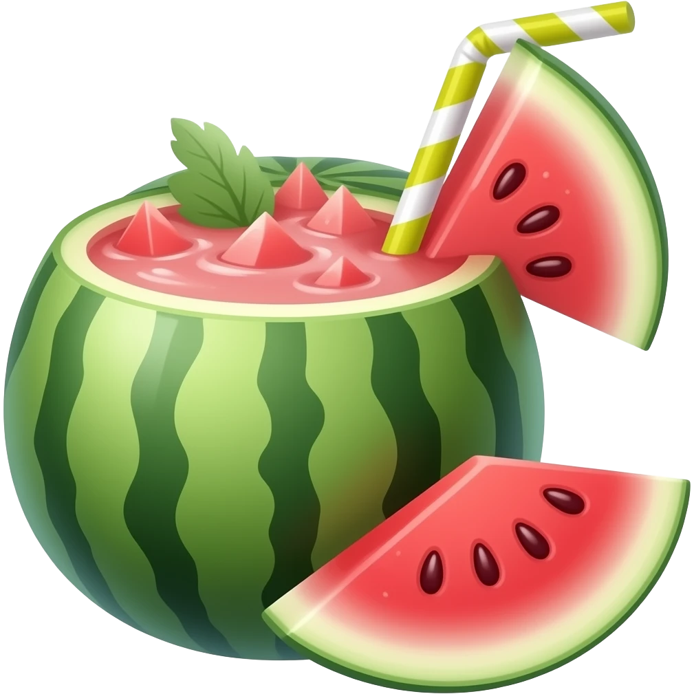 watermelon drink emoji