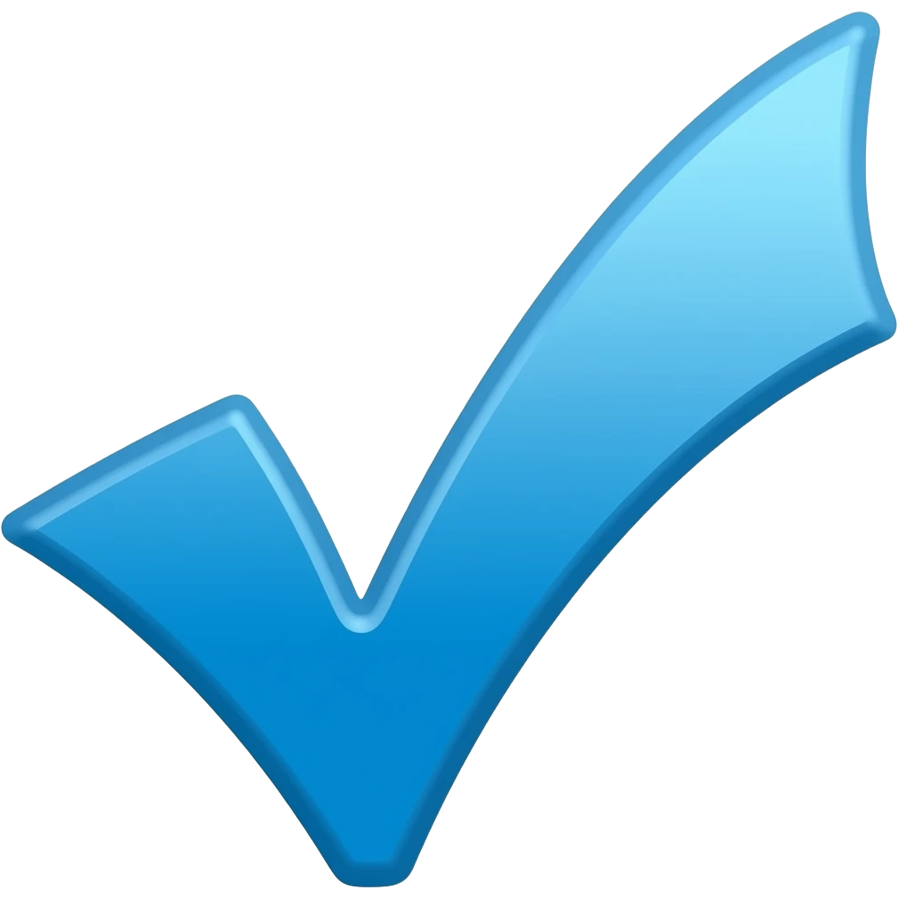 make a roblox verify blue check emoji
