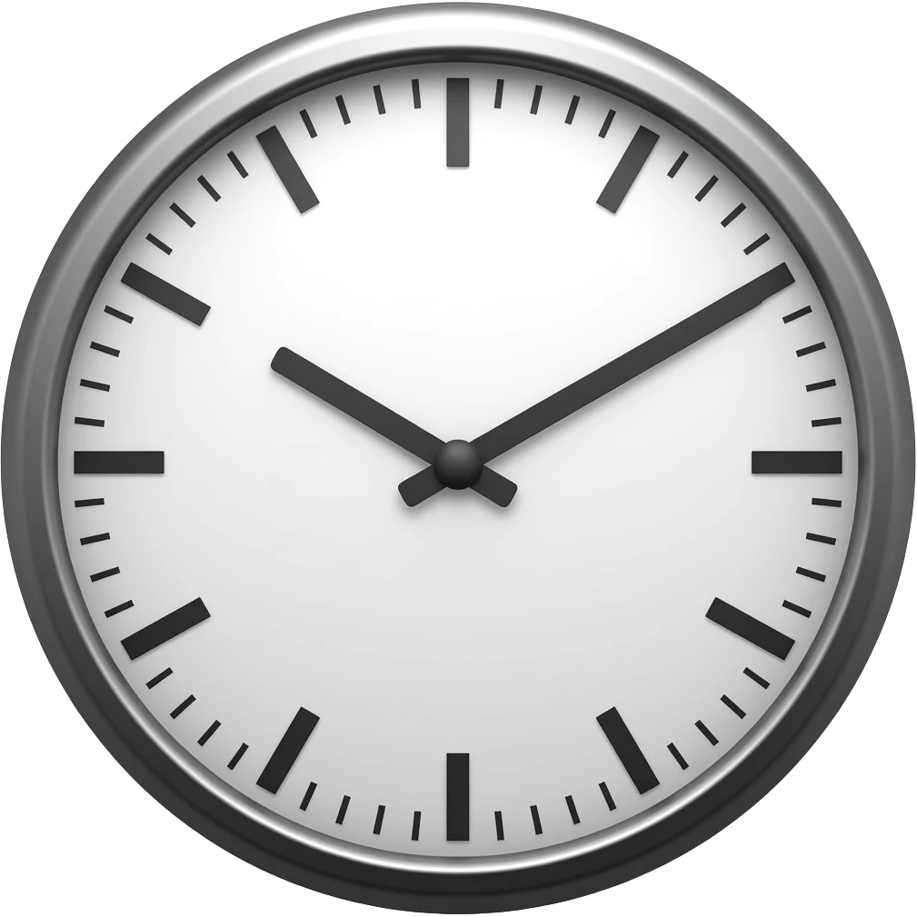 reloj emoji