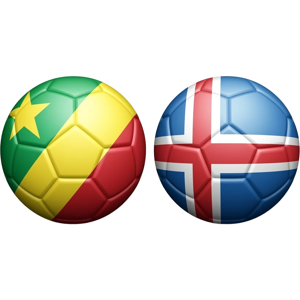 ⚽🇨🇼⚽🇮🇸⚽ emoji
