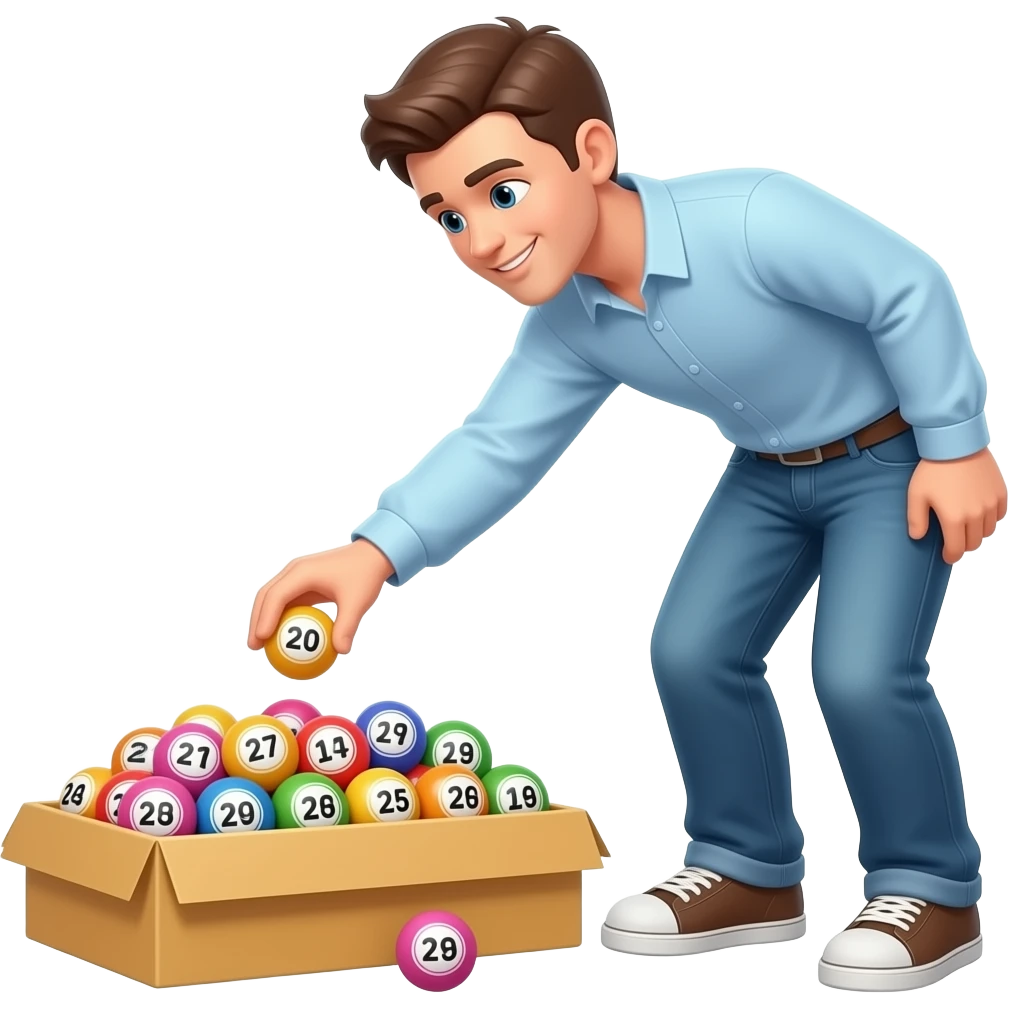 lottery ball Picker emoji