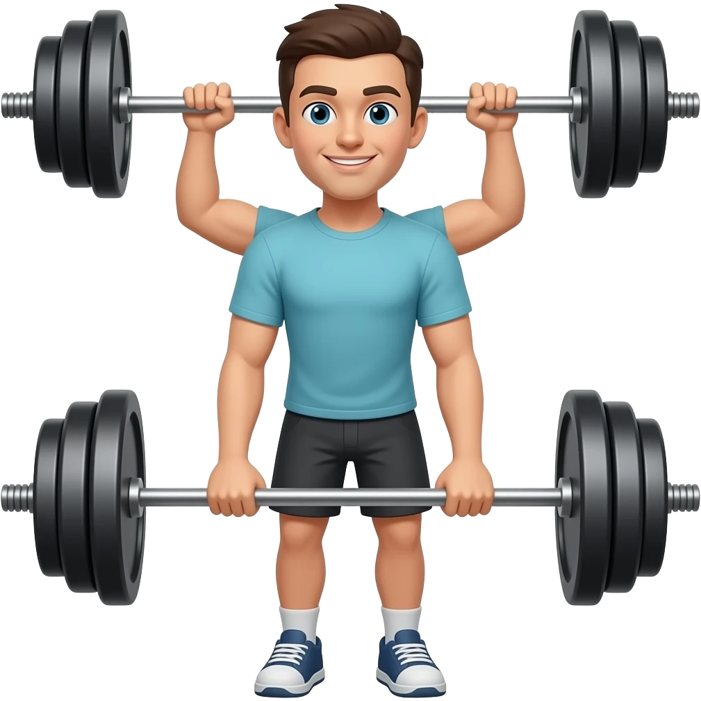 levanta pesas emoji