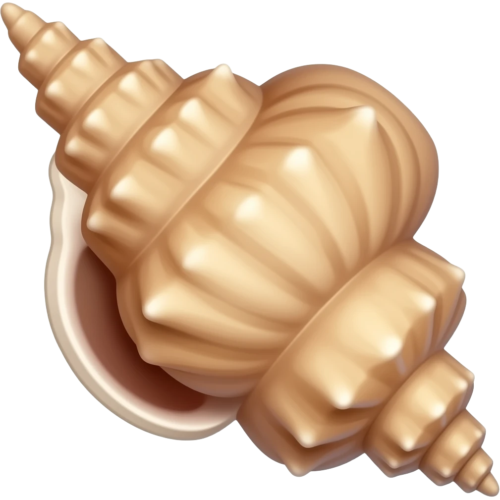 Shell 3D emoji