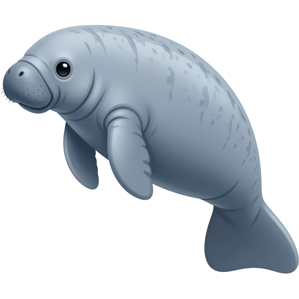 Manatee emoji