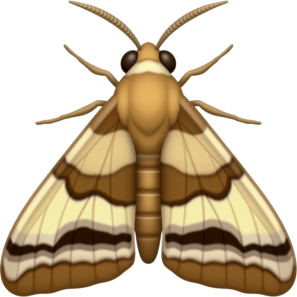 Moth emoji