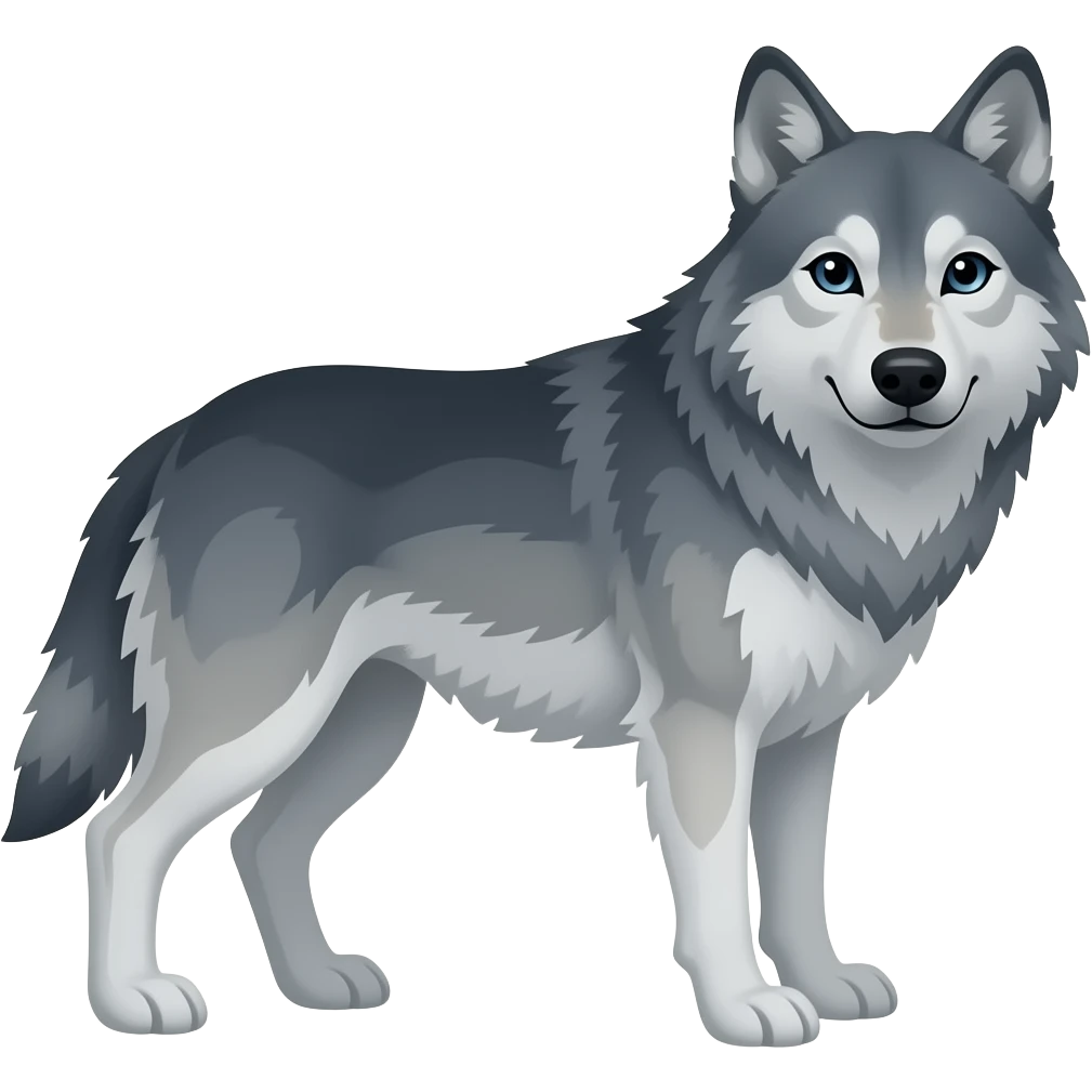 Wolf emoji