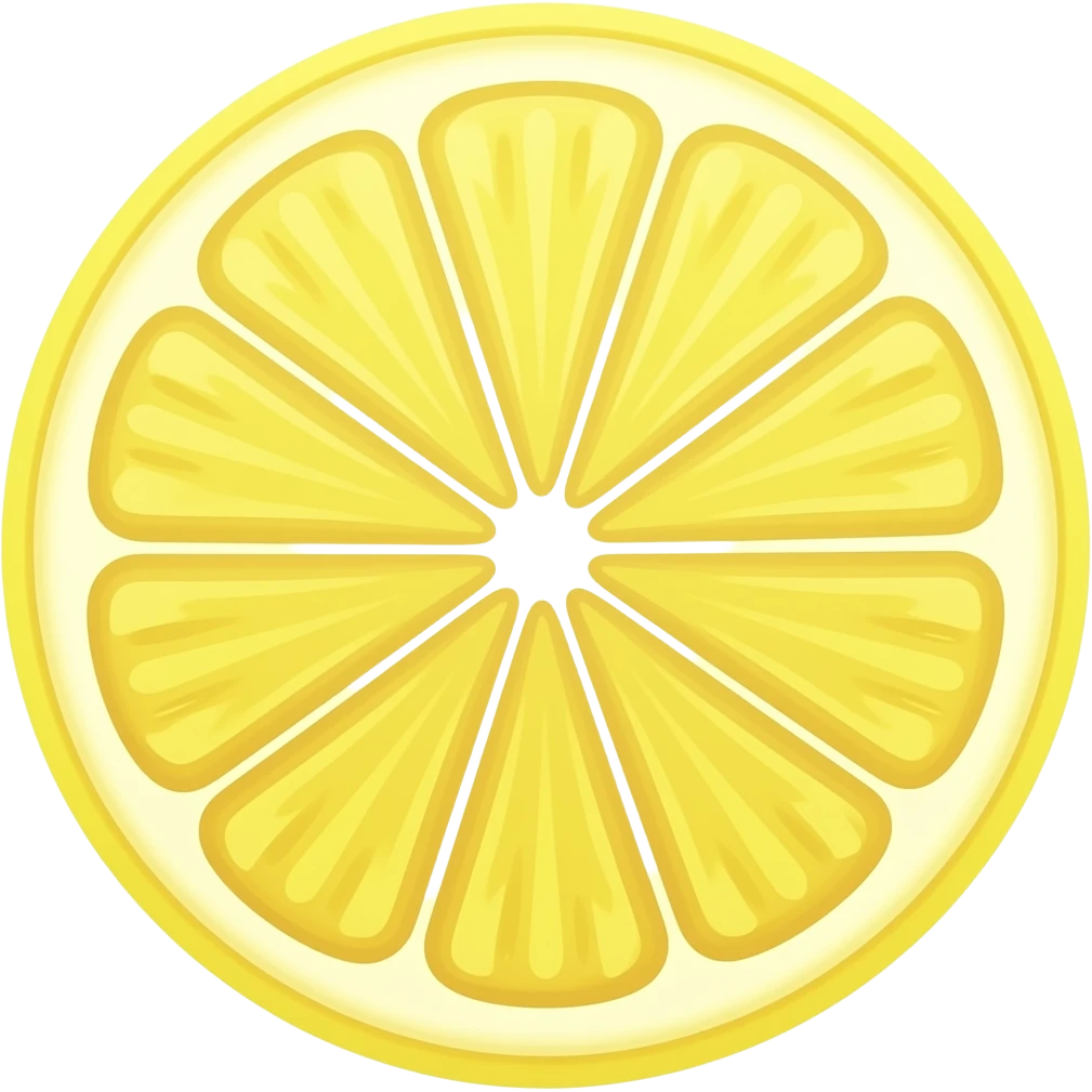 pink lemon emoji