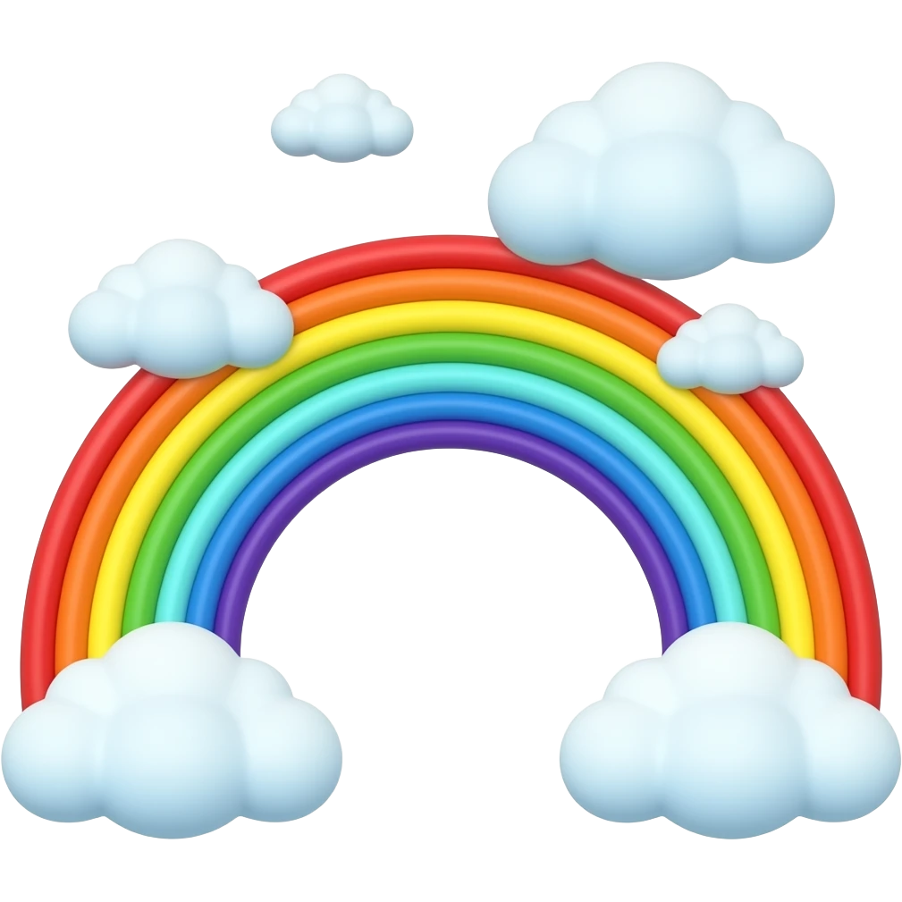 Rainbow emoji