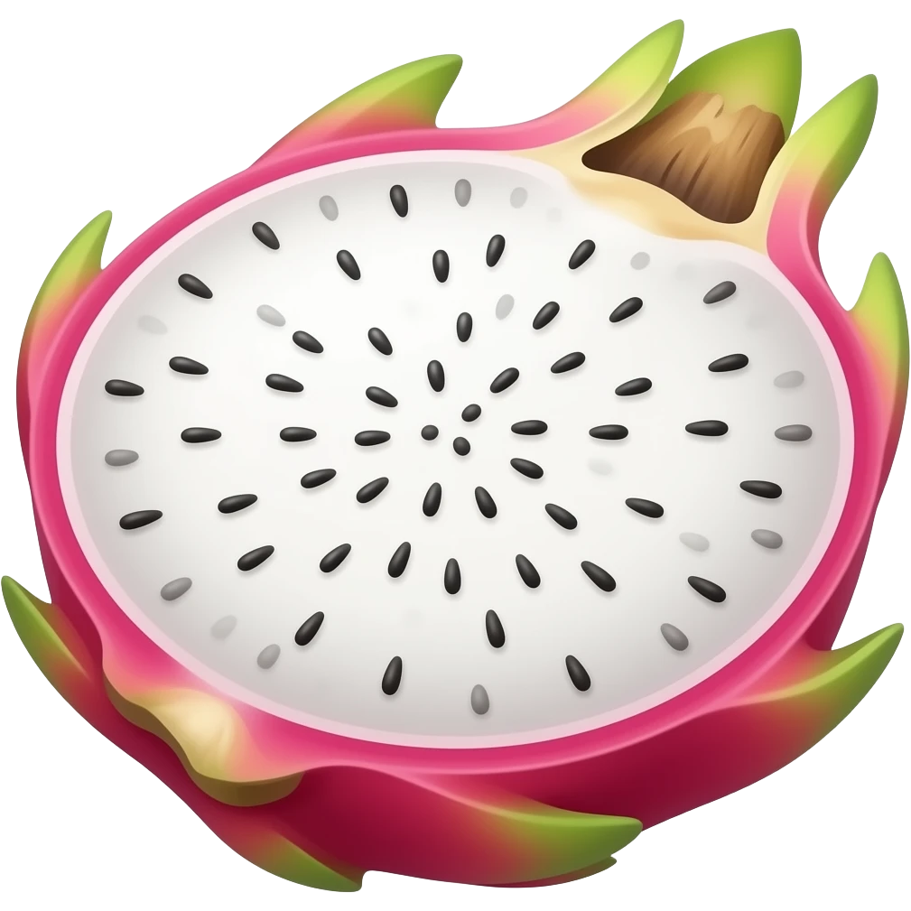 OPEN DRAGON FRUIT emoji