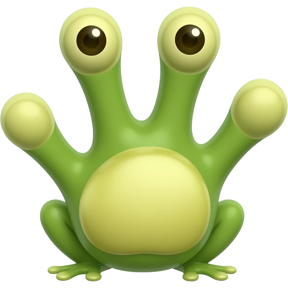 frog paws emoji