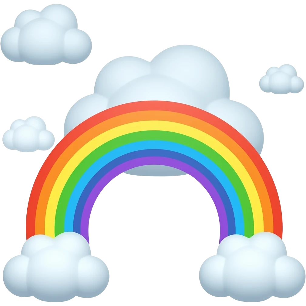 rainbow emoji