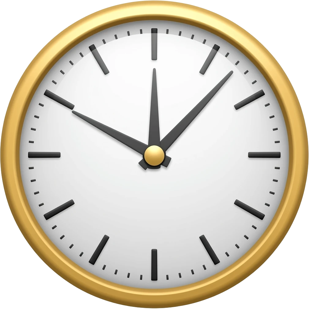 time emoji