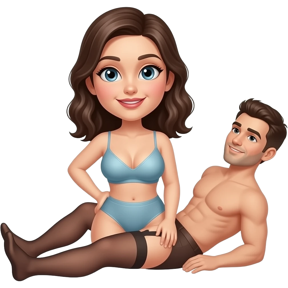 femme sur un homme sexuel emoji