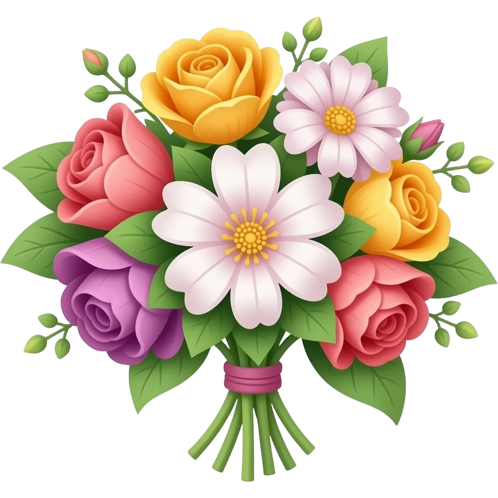 flower bouquet emoji