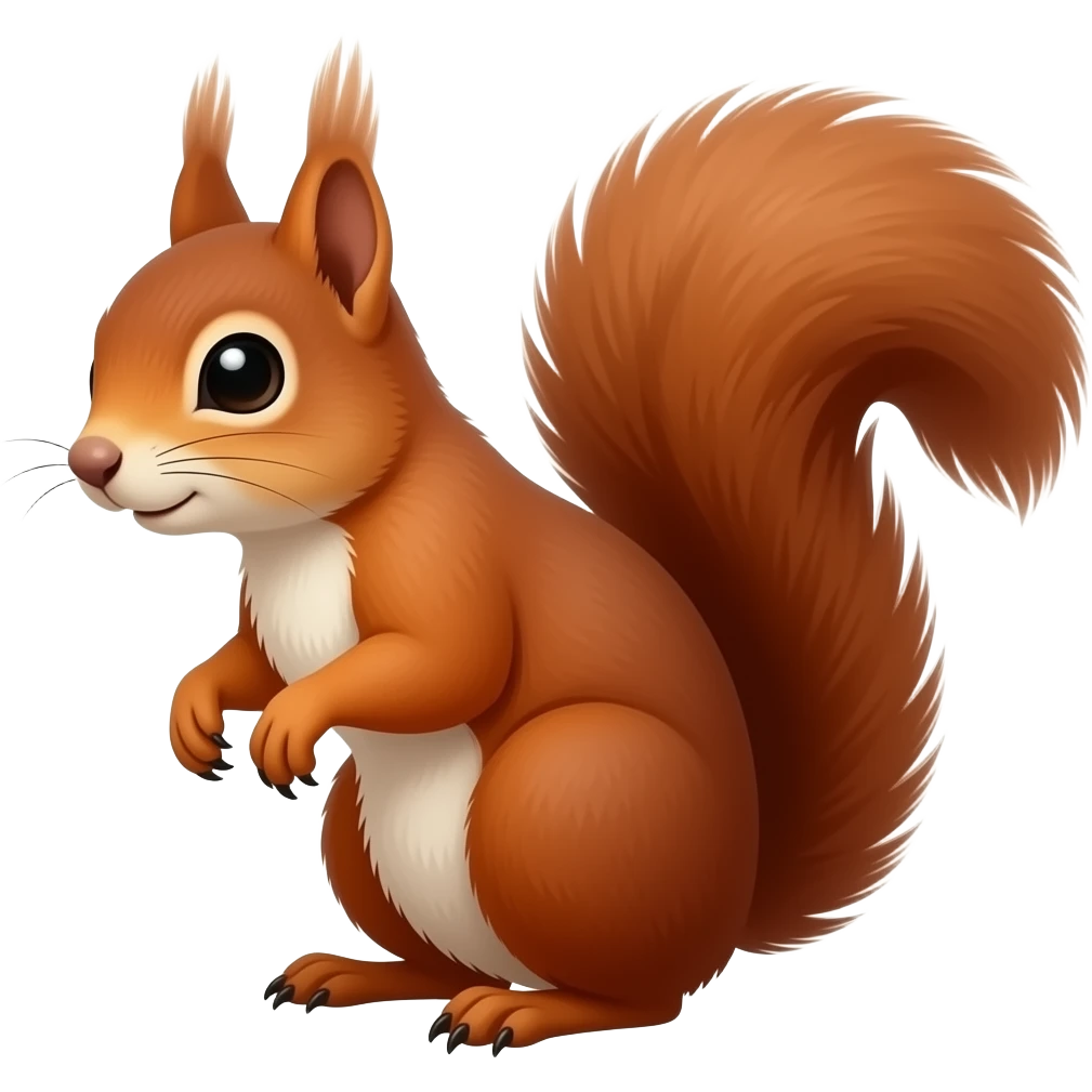 Red squirell emoji