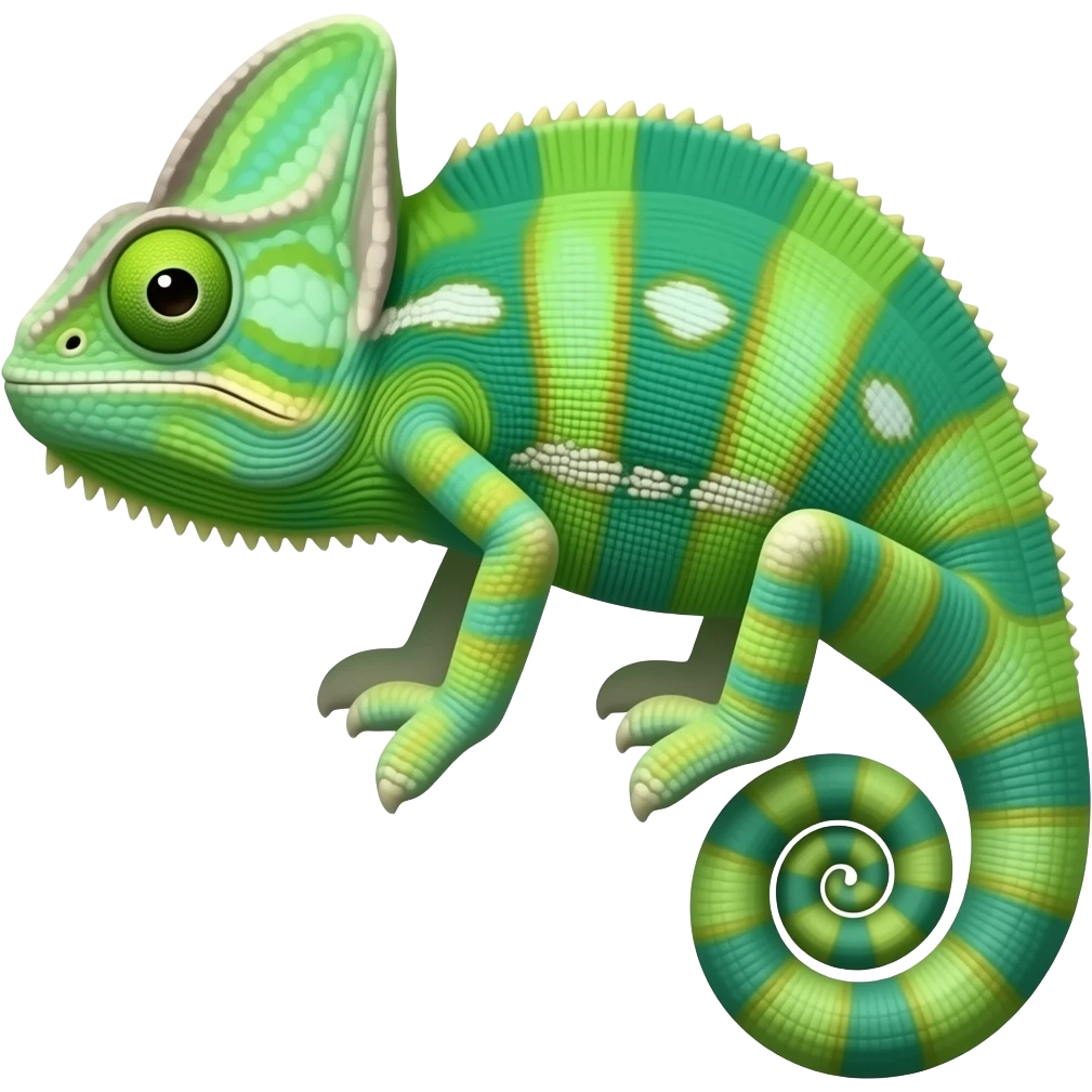 Chameleon emoji